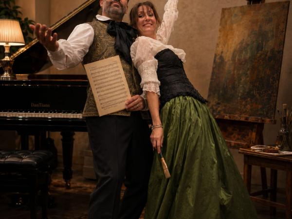 Concert de piano i pintura en viu "De 1548 a l'actualitat: viatge musical a la casa pairal de Cal Puigjaner"