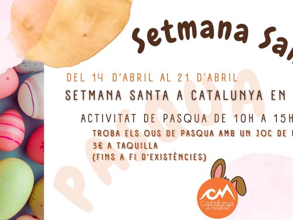 SETMANA SANTA A CATALUNYA EN MINIATURA