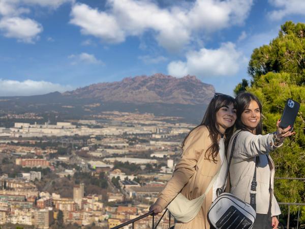 Balcó de Montserrat a la Torre Griminella de Martorell