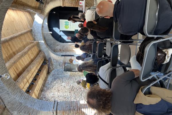 Els Punts d'Informació del Baix Llobregat visiten els atractius turístics d'Olesa de Montserrat