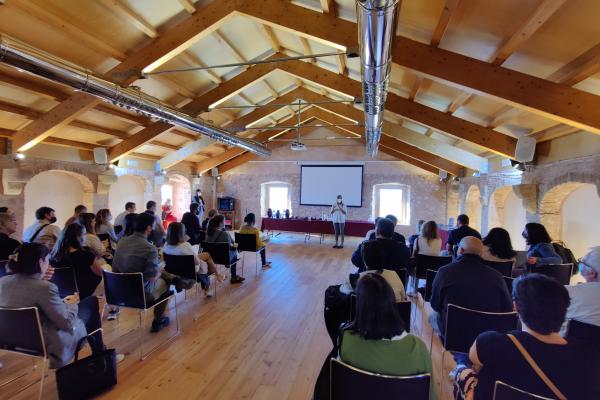 Els Punts d'Informació del Baix Llobregat visiten el Castell de Castelldefels i Piratia