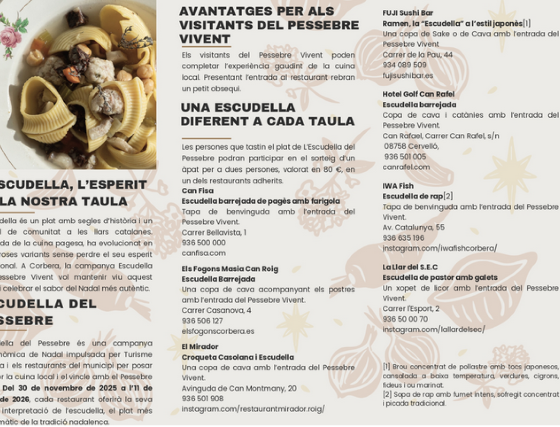 L'Escudella del Pessebre de Corbera