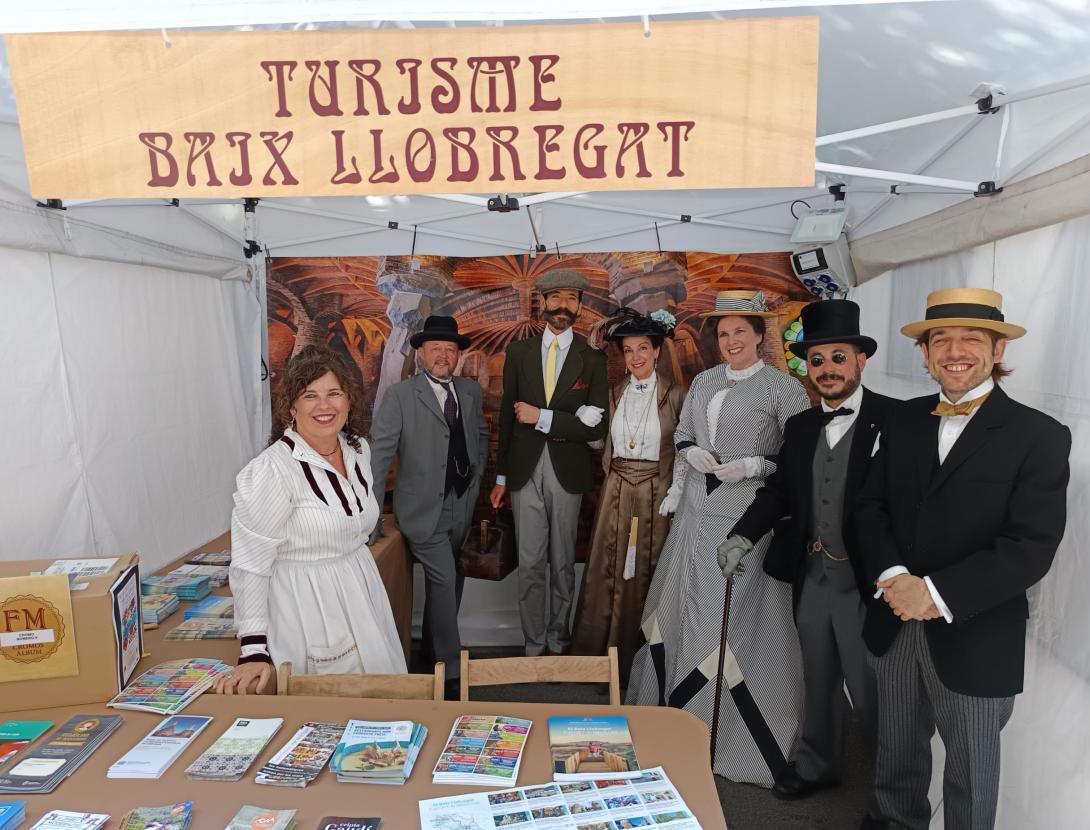 El Baix Llobregat es promociona a la 19a Fira Modernista de Barcelona