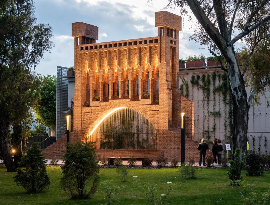 Cascada de la Casa Vicens de Antoni Gaudí